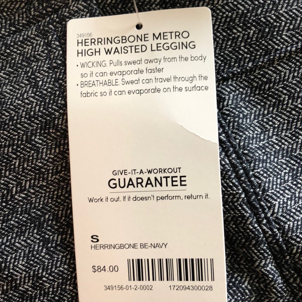 NWT Athleta Metro High Waisted Legging - Picture 4 of 4